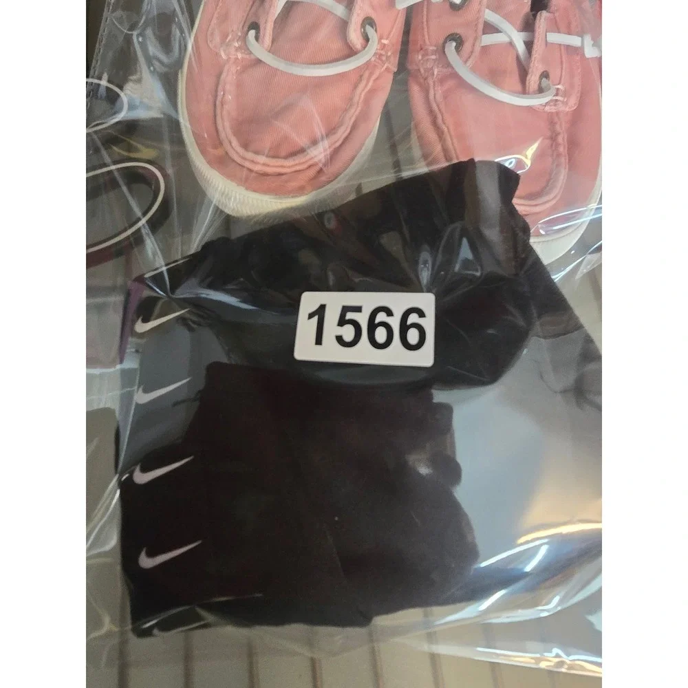 Nike‎ Toddler Boys Black Swoosh Tape Track Joggers Pants 18M 1566
